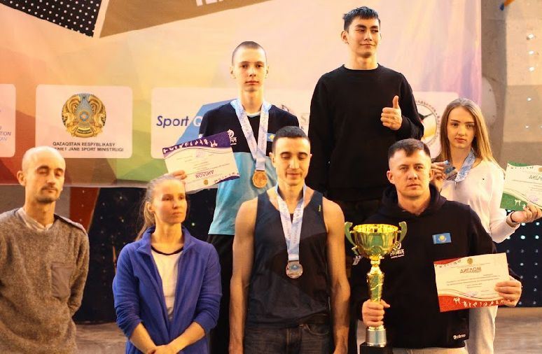 Завершился Чемпионат РК по спортивному скалолазанию