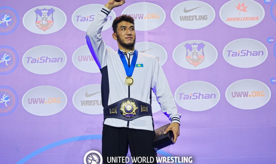 Ризабек Айтмухан стал победителем чемпионата мира